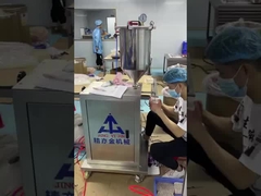 Automatische Füllmaschine mit Lippenstift SUS304 mit einem Kopf