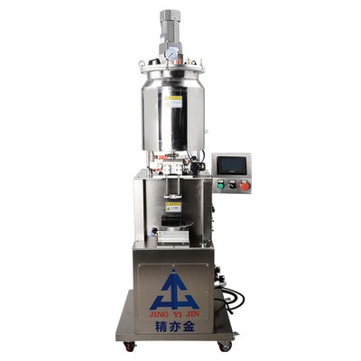Doppelkopf-automatische Lippenstift-Füllmaschine 220V Quantitative Füllmaschine