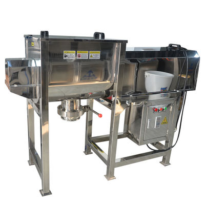 1800-2400 Flaschen / Stunde Kosmetische Pulvermachmaschine Trough Mixer ISO