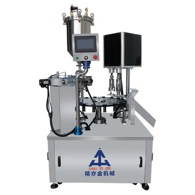 2 Kopf Automatische Lippenstiftfüllmaschine Flaschenverschluss Größe 20-130 mm