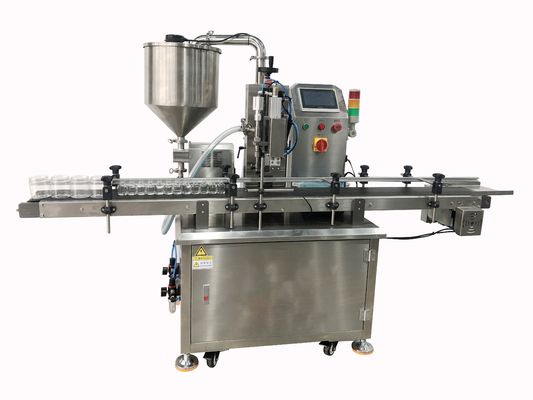 Maschine zur Befüllung von Flüssigkeit mit Servo-Pumpen mit einem einzigen Getriebe