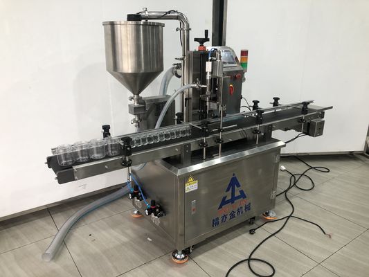 Maschine zur Befüllung von Flüssigkeit mit Servo-Pumpen mit einem einzigen Getriebe
