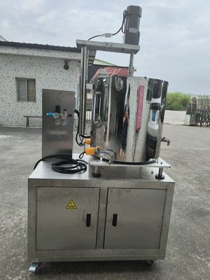 Servo-Doppelkopf-Füllmaschine für Cremes 5KW 80L Trommelvolumen