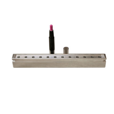 Einfach-Hohlraum Mehrfach-Hohlraum Custom Lippenstift Form 12 Löcher Lippstift Kugel Form