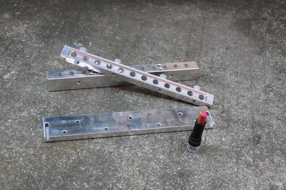 12 Löcher Schimmel auf Lippenbalsam Doppelfarbige Schrägfläche Mit Custom Logo
