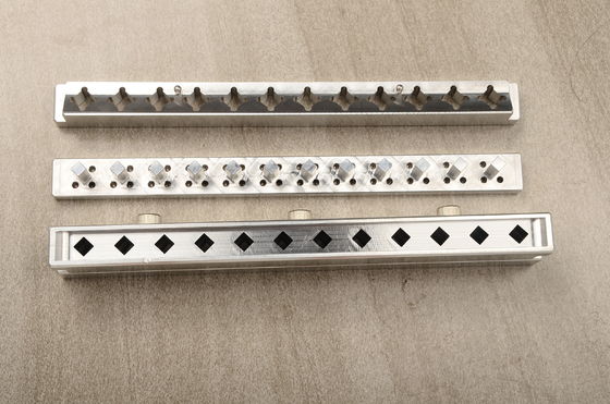12 Löcher Diy Lippenstift Form harte Lippenstift Formformen Aluminiumlegierung