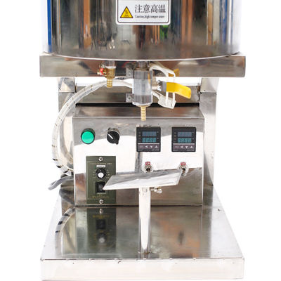 Lippenstift-Produktionslinie 20L Heizung Lippenstift-Füllmaschine Silber Edelstahl