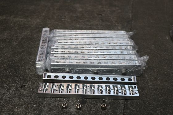 12 Löcher Vermicelli Lippenstift Schimmelmachung Aluminium 1 Jahr Garantie