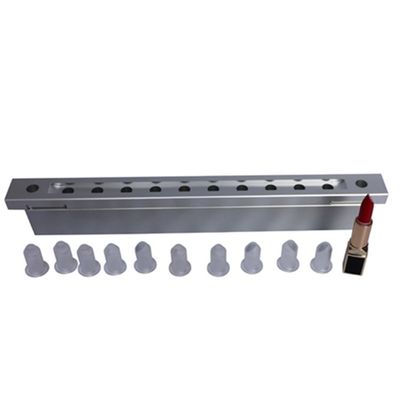 10 Löcher Vermicelli Lippenstiftformmaschine für harte Lippenstiftformformen