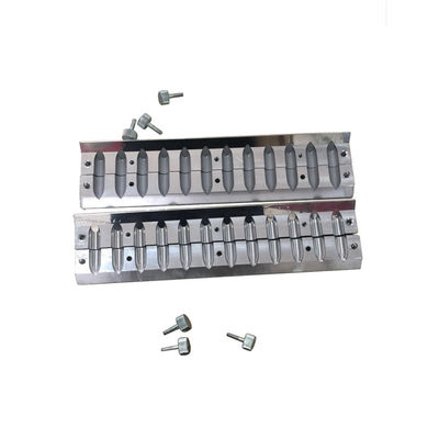 12 Löcher Schrubber professionelle Lippenstift Schimmel Doppelfarben Schräg