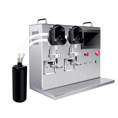 PLC Mascara Füllmaschine Nagellack Füllmaschine Doppelkopf