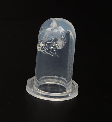 Durchsichtige Farbe Lippenstift Silikon Schimmel Katzenkopf Muster Silikon Gehäuse
