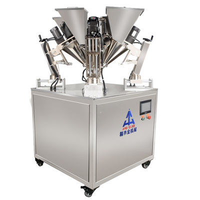 Maschine zur Herstellung von Kosmetikpulver 4 Farbpulverfüllmaschine