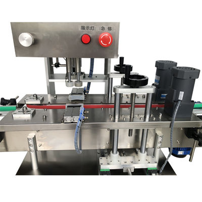 Servo-Automatische Hochgeschwindigkeits-Plastikflaschen-Capping-Maschine Voll-Automatische Servo-Capping-Maschine 20-50 Stück / Min