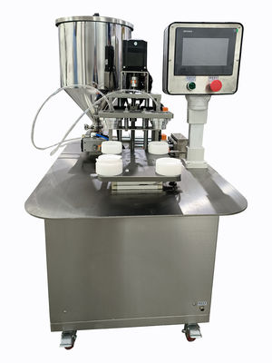 Einfarbig/Doppelfarbig/Dreifarbig Luftkissen BB-Creme Füllmaschine SUS304 1020 Stück/h