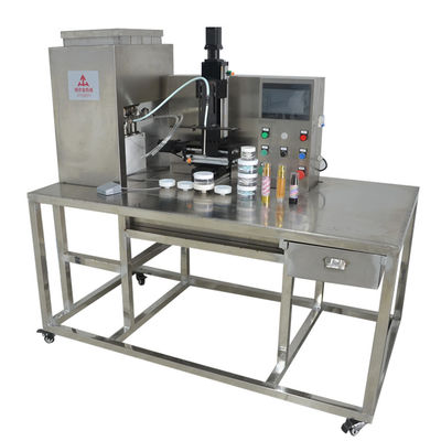 Vierfarbige granulare Kugeln Isolationscreme Füllmaschine Muster Isolationscreme Füllmaschine