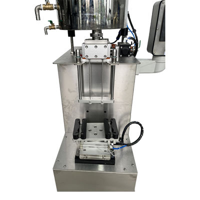 Halbautomatische kleine Drehtischmaschine mit Doppelkopfmaskara und Lipgloss