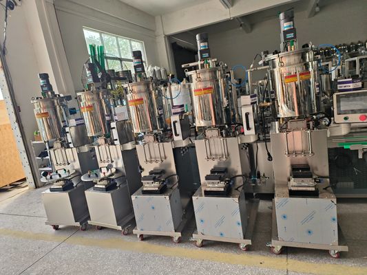 Halbautomatische Mascara- und Lipgloss-Füllmaschine mit Wärme- und Mischfunktion